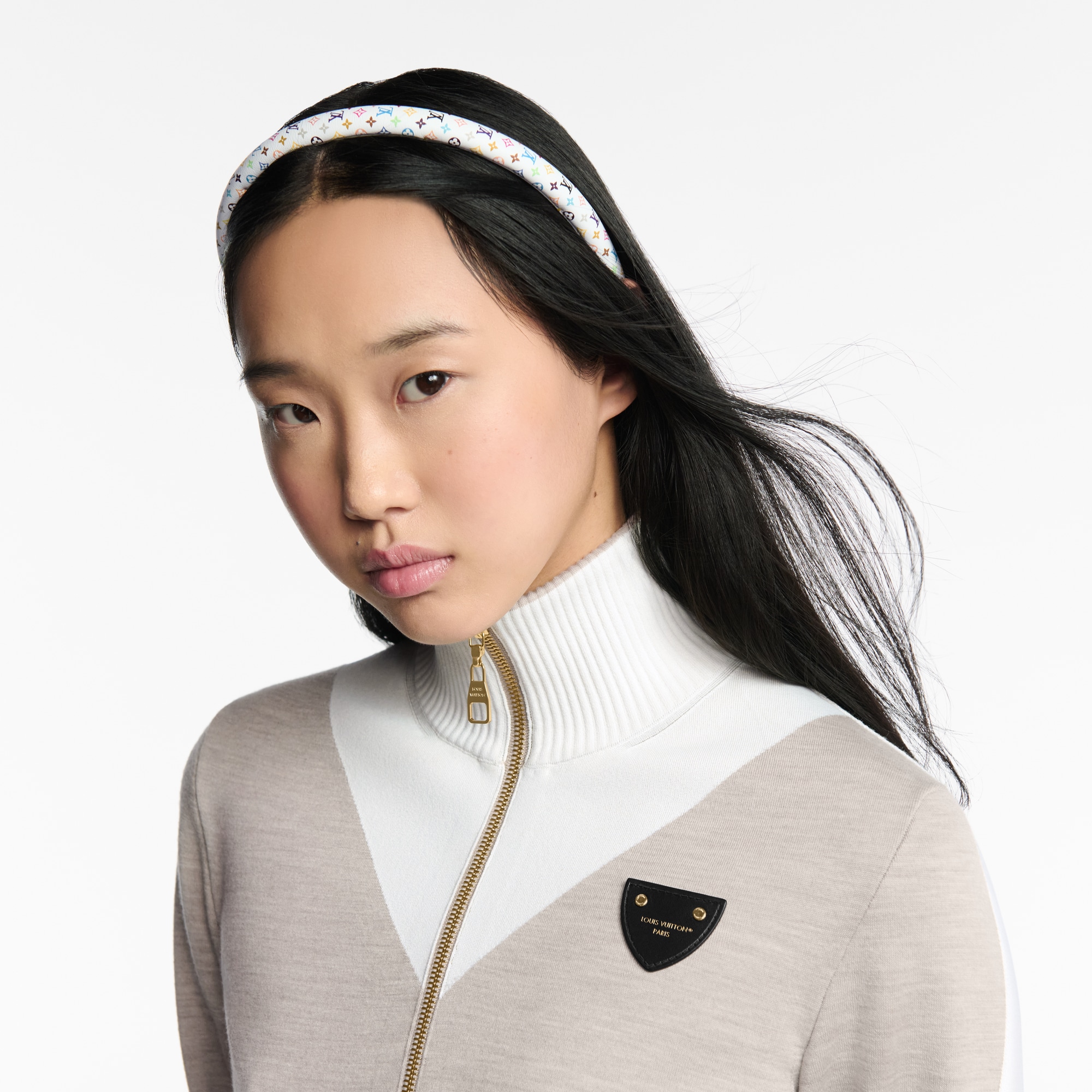 新品VUITTONマルチカラーヘッドバンド　ヘアバンド　カチューシャ 新品VUITTONマルチカラーヘッドバンド ヘアバンド カチューシャ 新品